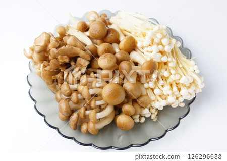 Collection of mushroom ingredients Collection of mushroom ingredients 126296688