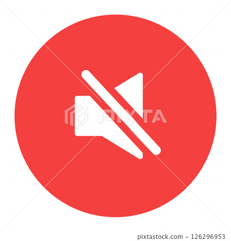 靜音按鈕，單件，紅色 126296953