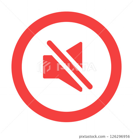 靜音按鈕，單件，紅色 126296956