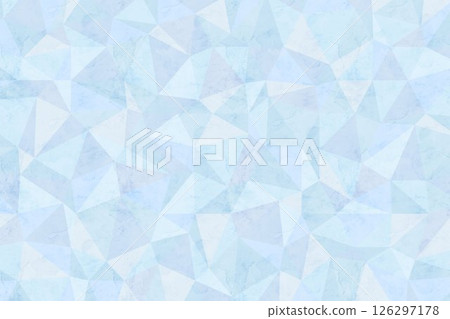 冰多邊形，涼爽的夏季背景圖 126297178