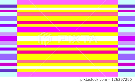 邊框圖案，彩色，粉紅色，黃色，紫色 126297290