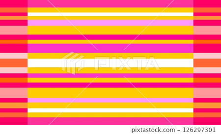 Border pattern, colorful, pink, orange, yellow Border pattern, colorful, pink, orange, yellow 126297301