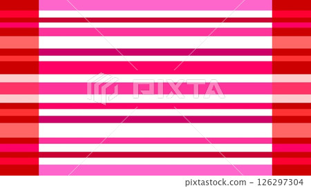 Border pattern, colorful, red, pink Border pattern, colorful, red, pink 126297304
