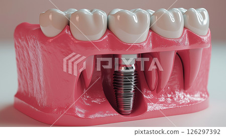 Implant model 126297392
