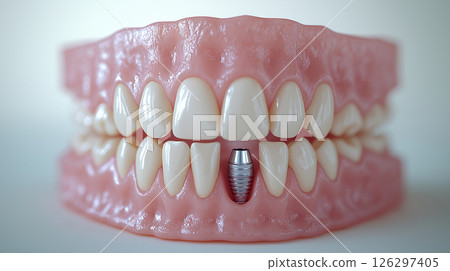 Implant model 126297405