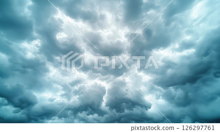 Cloudy sky Cloudy sky 126297761