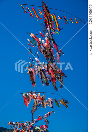 Tomachi Junior High School's Crane Carp Streamer [Nagasaki City] 126298646