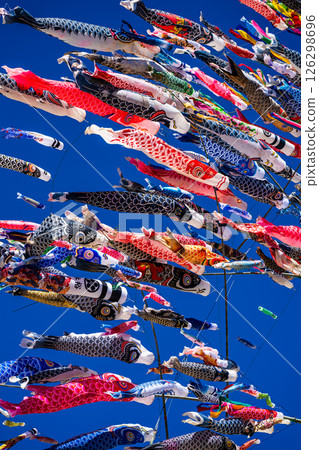Tomachi Junior High School's Crane Carp Streamer [Nagasaki City] 126298696