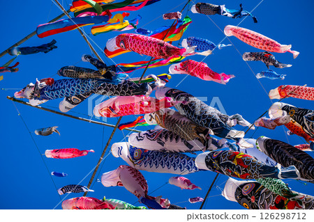 Tomachi Junior High School's Crane Carp Streamer [Nagasaki City] 126298712