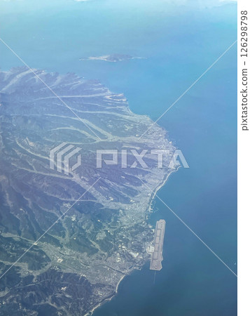 大分國崎半島鳥瞰圖 大分國崎半島鳥瞰圖 126298798