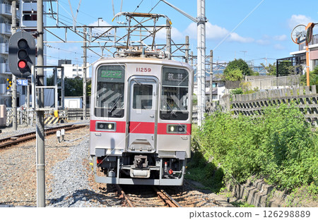 Railway: Private railway: Tobu Sano Line 10000 series 11259F Horimai-Sano Railway: Private railway: Tobu Sano Line 10000 series 11259F Horimai-Sano 126298889