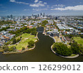 Aerial view of Perth CBD in Australia 126299012