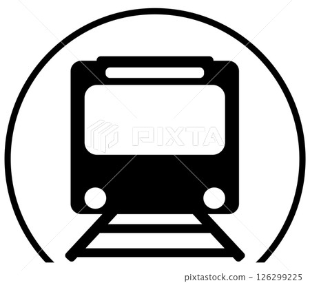 Train icon 126299225