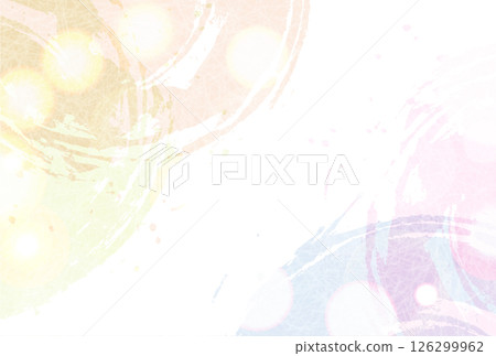 夏日問候，夏天，藍色，日式圖案，背景 126299962