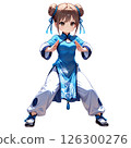 藍龍功夫女孩 126300276