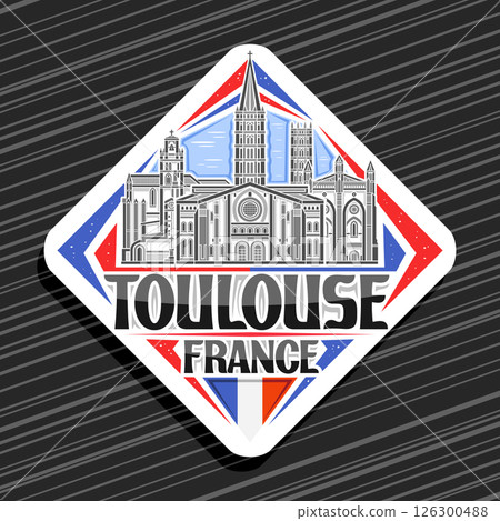 Vector logo for Toulouse 126300488