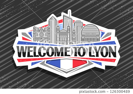 Vector logo for Lyon Vector logo for Lyon 126300489