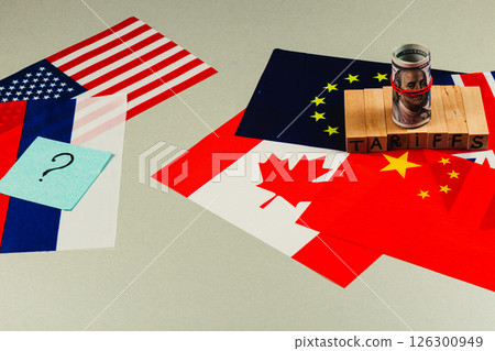 Countries at a crossroads of trade and political tension Countries at a crossroads of trade and political tension 126300949