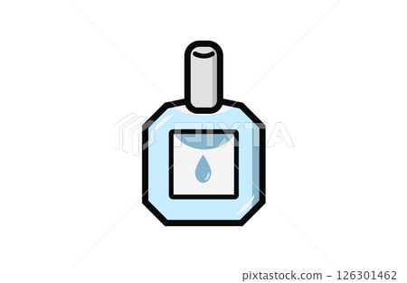 藍色眼藥水 126301462