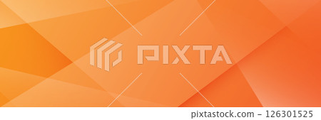 Orange abstract polygon background design 126301525