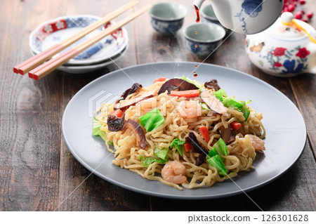上海炒麵（上海式炒麵） 126301628