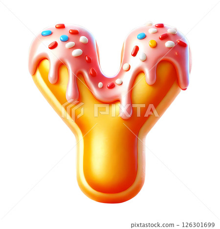3d letter Y  126301699