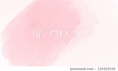Pink watercolor background with copyspace for your design. vector. 126302038