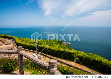 A magnificent view from Toba Pearl Road's "Toba Observatory Ama no Terrace" 126302077
