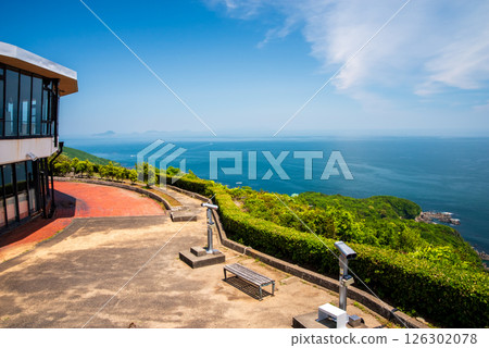 A magnificent view from Toba Pearl Road's "Toba Observatory Ama no Terrace" 126302078