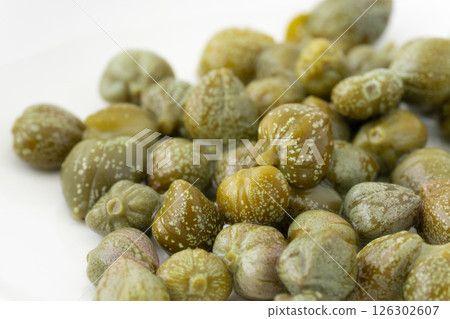 Close-up of pickled capers 126302607