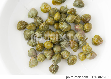 Close-up of pickled capers 126302610