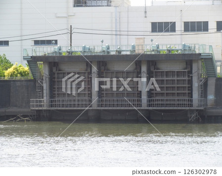 Tokyo Metropolitan Government Bureau of Sewerage Shinozaki Pump Station Tokyo Metropolitan Government Bureau of Sewerage Shinozaki Pump Station 126302978