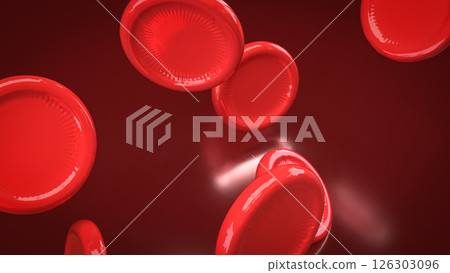 The Cell Blood for Sci or Health concept 3d Rendering. The Cell Blood for Sci or Health concept 3d Rendering. 126303096