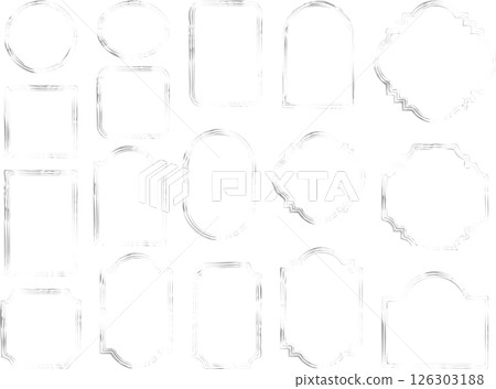 Frame brush 2, 6 white 126303188