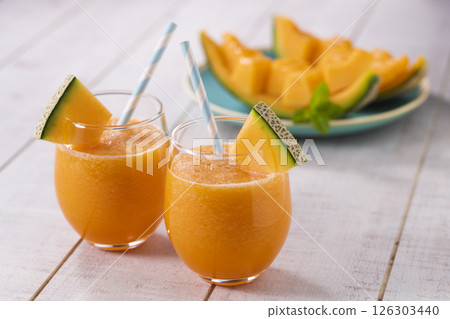 鮮榨瓜汁 鮮榨瓜汁 126303440