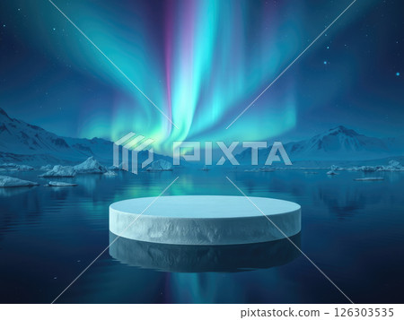 Arctic Product Podium on Water Arctic Product Podium on Water 126303535