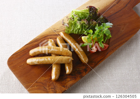 不加糖漿的炸香腸 126304505