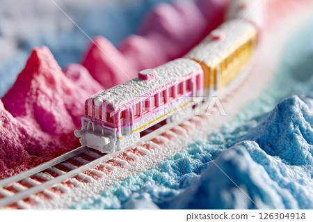 Colorful Candy Train Adventure 126304918