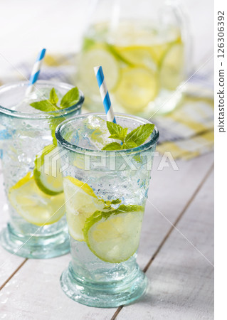Lime water 126306392