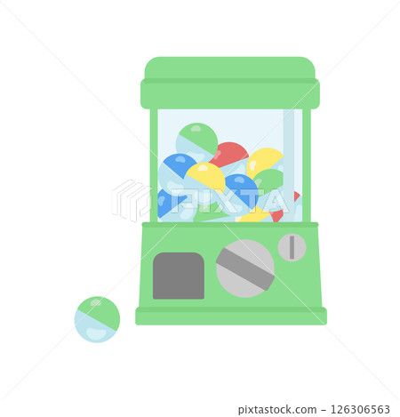 Capsule toy, gachapon illustration 126306563