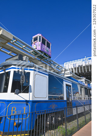 [Korea/Busan] Haeundae Blue Line Park coastal train and sky capsule (Cheongsapo Station) 126307022