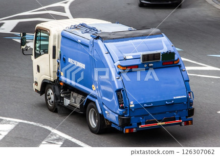 Cleaning truck, garbage collection truck 126307062