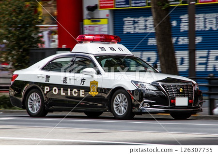 Metropolitan Police Car Crown 126307735