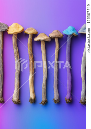 Full view of a schnauzers face and chest, with trimmed fur and symmetrical white markings Full view of a schnauzers face and chest, with trimmed fur and symmetrical white markings 126307749