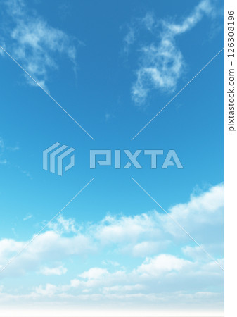 藍色的天空為背景 126308196