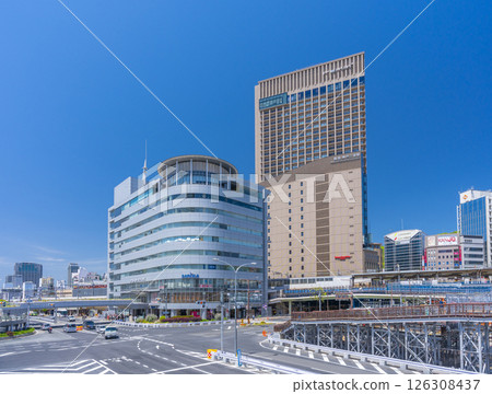 Sannomiya Station Cityscape (Kobe City, Hyogo Prefecture) 126308437