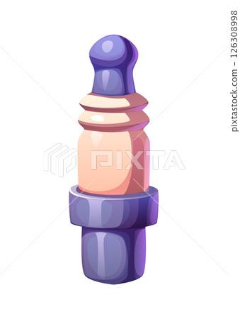 Vehicle racing sport font spark plug letter I. Automobile drive motorsport English alphabet font element, car road racing rally vector typeset symbol. Bike speed competition latin typeface letter 126308998