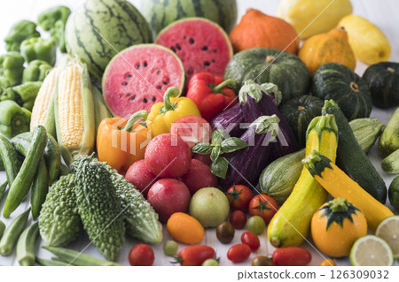 夏季蔬菜 126309032