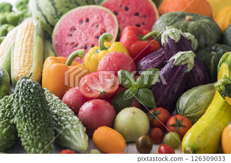 夏季蔬菜 126309033