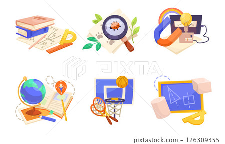 Symbols and Icons that Enhance Educational Learning and Facilitate Exploration Effectively Symbols and Icons that Enhance Educational Learning and Facilitate Exploration Effectively 126309355